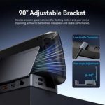 Docking USB-C para Steam Deck/Switch Vention 2X HDMI 4K/3X Usb-a/1X USB-C/1X USB-C PD/1X RJ45/1X MicroSD