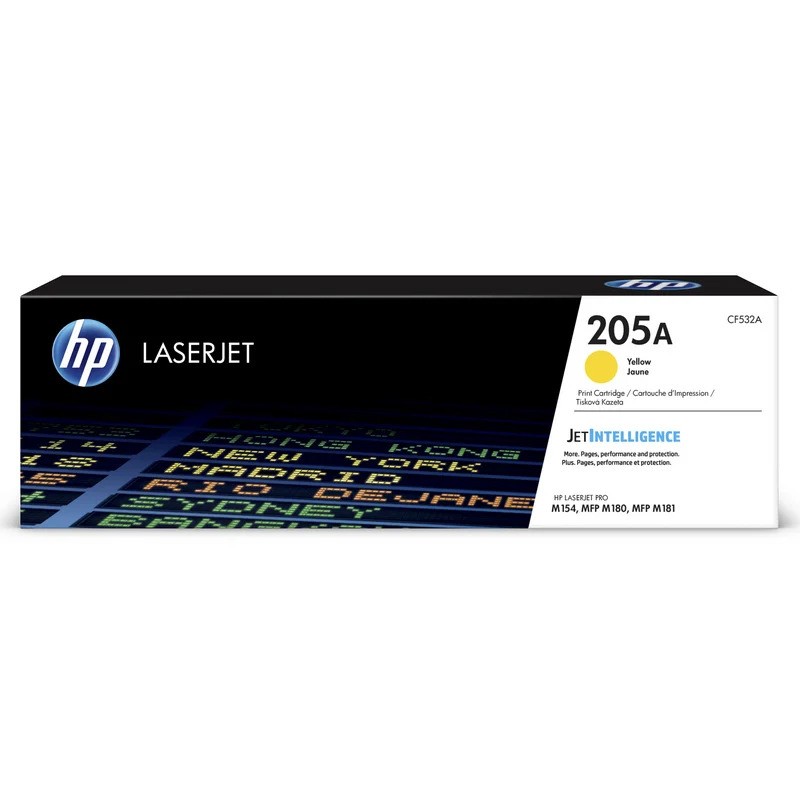 Toner HP 205A CF532A Yellow Toner HP 205A CF532A Yellow