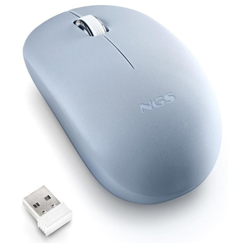 Ratón NGS Fog Pro Wireless Silent Blue