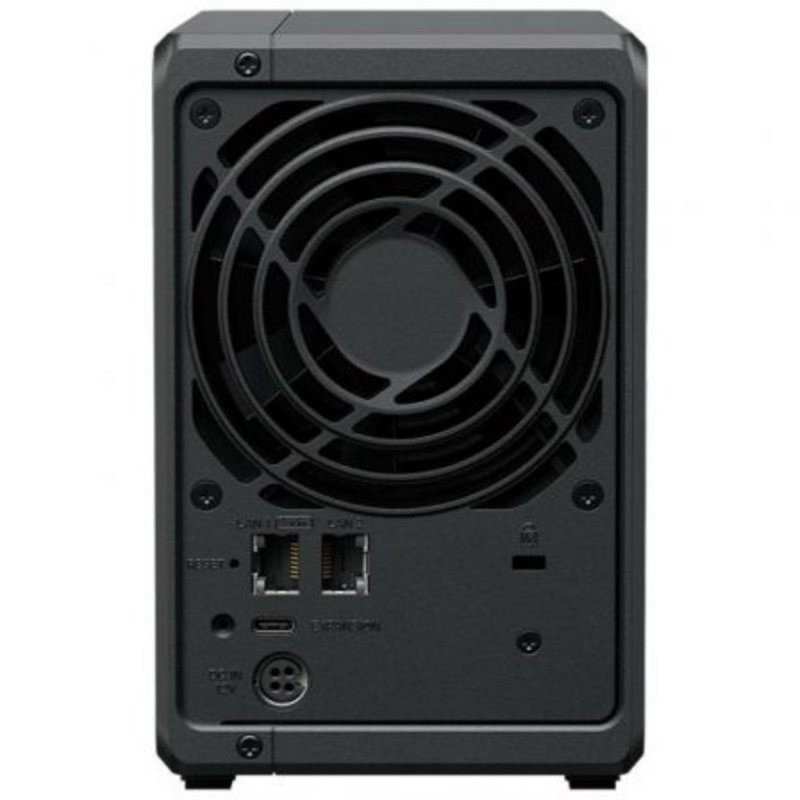 Unidad NAS Synology DS725+ 2 HDD/SSD Disktation CPU 3.1GHZ 4GB Black