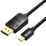 Cable Vention HAABH Mini DisplayPort a DisplayPort, 2 m negro