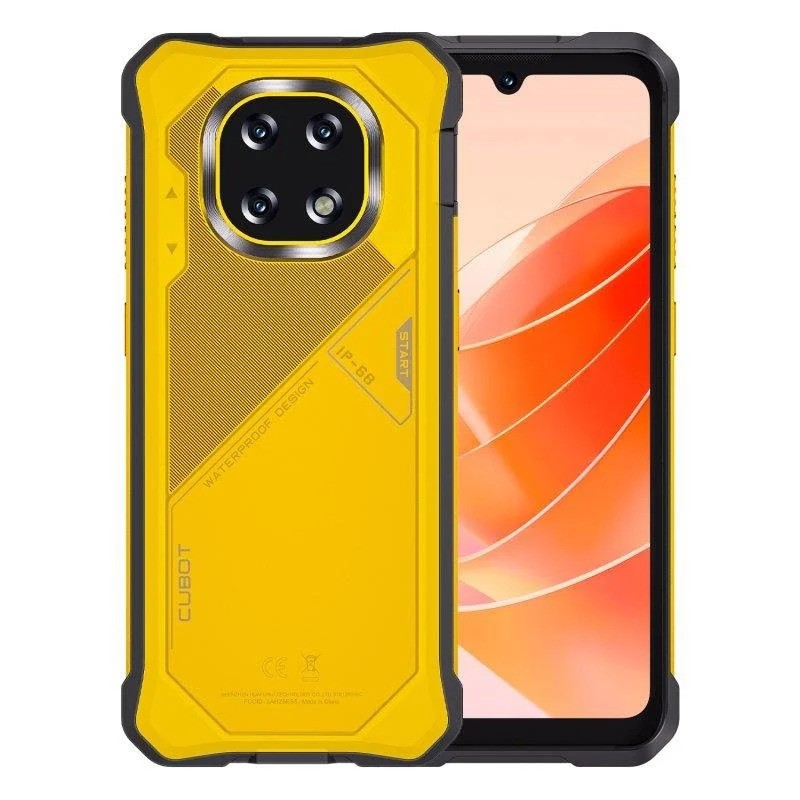 Comandero PDA Smartphone Cubot King Kong Es 5 6.88 6GB/128GB/4G/IP69K/Ruge Yellow