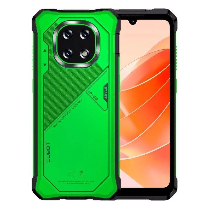Comandero PDA Smartphone Cubot King Kong Es 5 6.88 6GB/128GB/4G/IP69K/Ruge Green