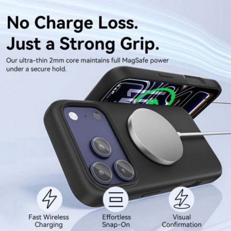 Funda Vention Magsafe Iphone 17 Pro Max Black