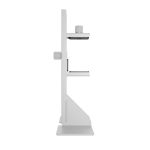 Soporte Mars Gaming para Tarjeta de Video Magnetico White