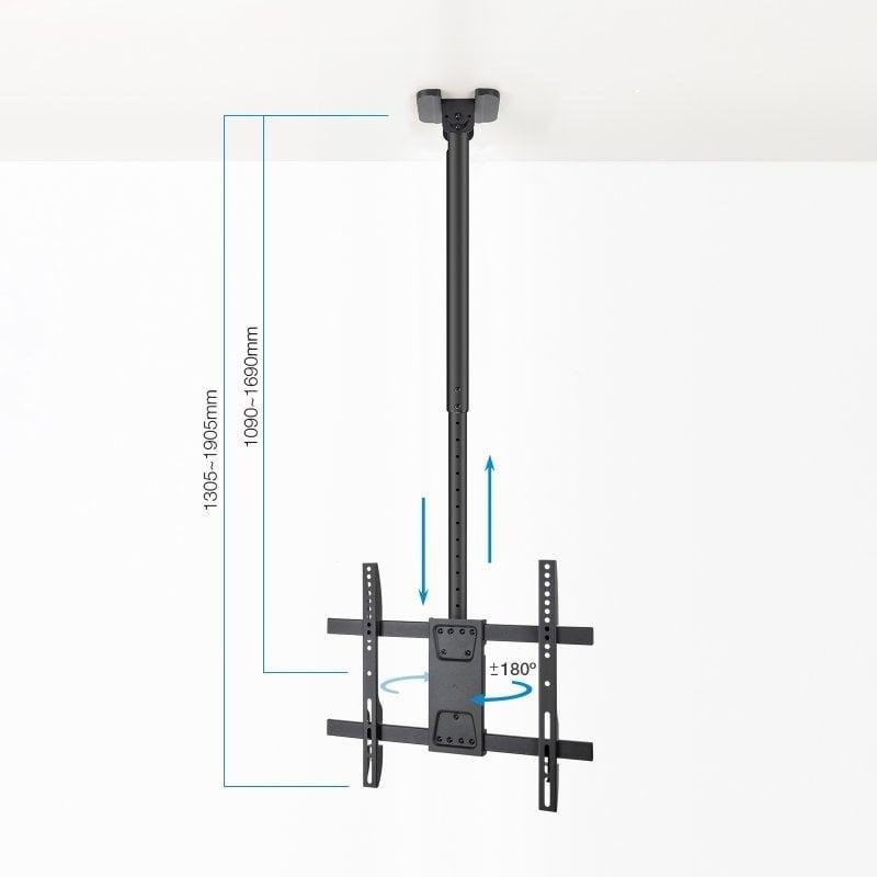 Soporte de Techo TooQ para TV Giratorio/Inclinable 32 - 75 60KG