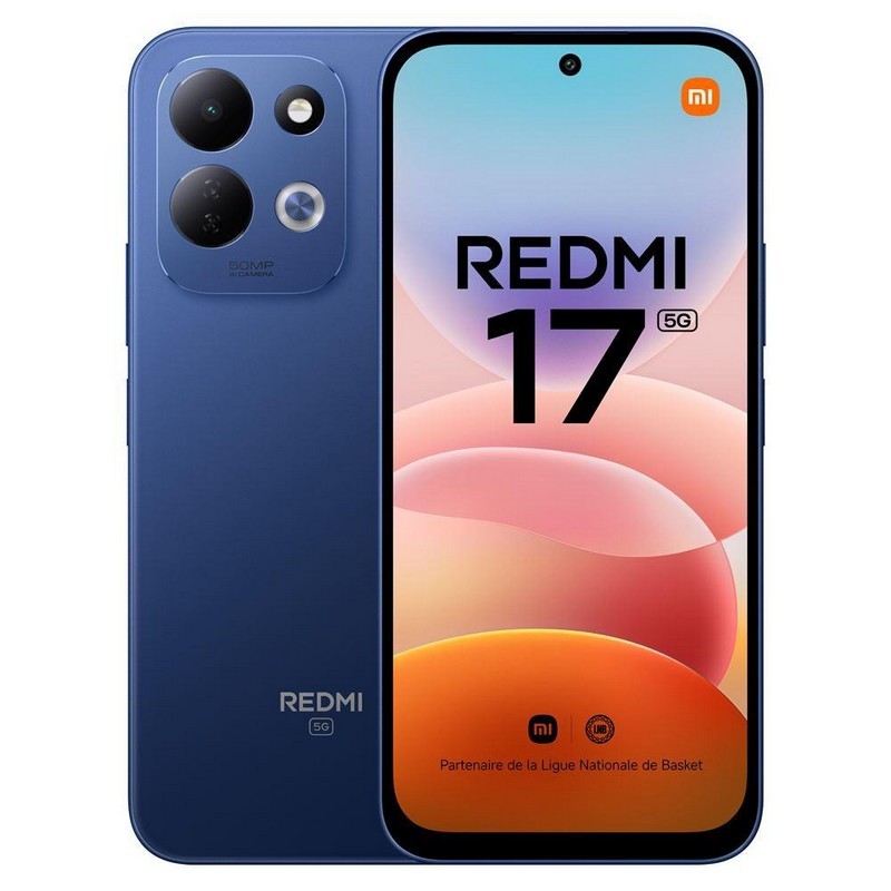 Smartphone Xiaomi Redmi 17 6.9 4GB/128GB/50MP/NFC/5G Blue Smartphone Xiaomi Redmi 17 6.9 4GB/128GB/50MP/NFC/5G Blue