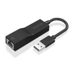 Adaptador Aisens USB 3.0 a Ethernet Giga Black