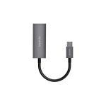 Adaptador Aisens USB-C a Ethernet Giga Grey