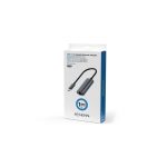 Adaptador Aisens USB-C a Ethernet Giga Grey