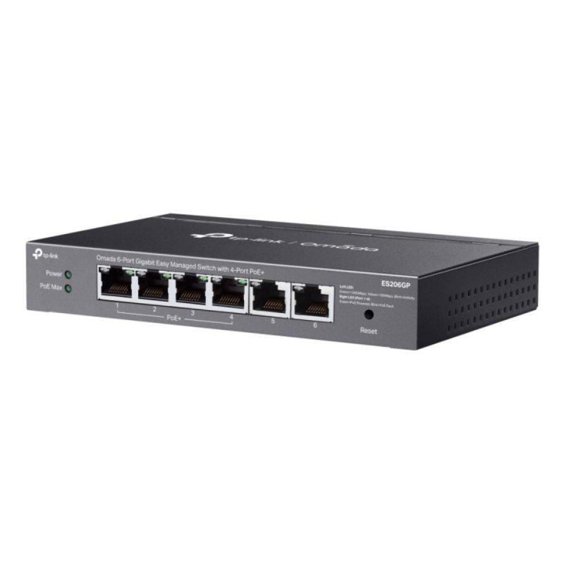 Switch TP-Link ES206GP Gigabit 6 Puertos Poe+