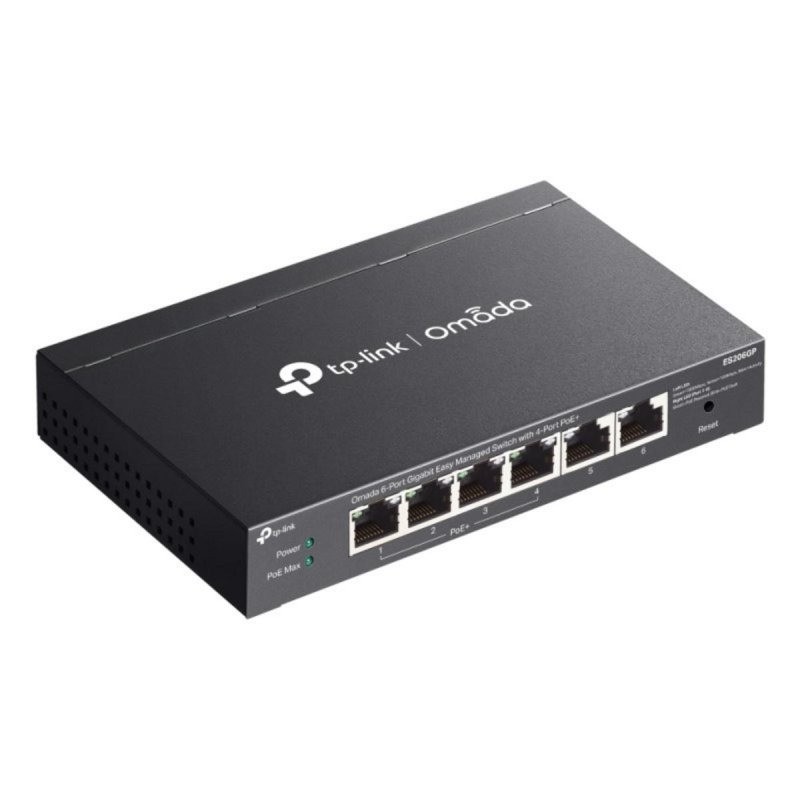 Switch TP-Link ES206GP Gigabit 6 Puertos Poe+