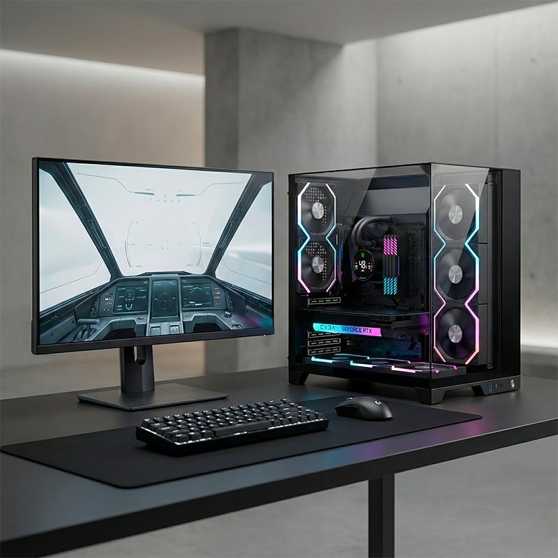 Ordenador Gaming Infinity Pro RGB R7 9800X3D/16GB DDR5/SSD1TB NVMe/WiFi/R.liq/750W