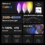 Bombilla Inteligente E14 TP-Link LED 6500K Multicolor Ajusta WiFi