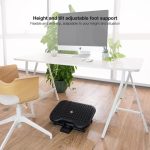 Reposapies Ergonómico TooQ Confort Black