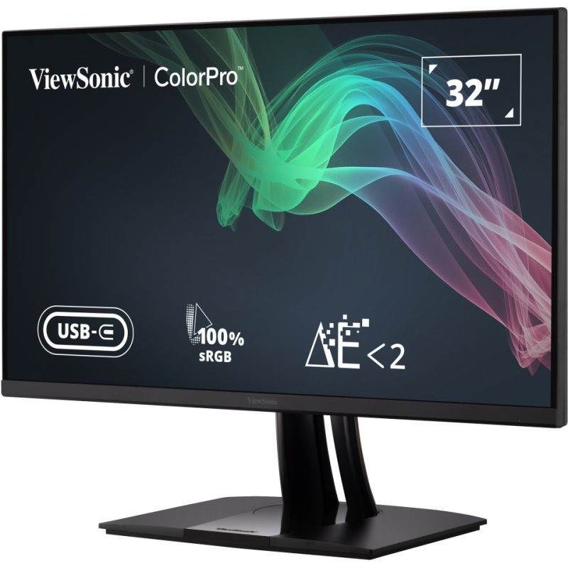 Monitor ViewSonic 32 4K IPS UHD Ergonómico Multimedia DP HDMI USB-C
