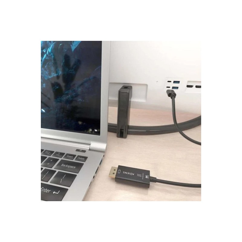 Cable Conversor Aisens USB-C M a Displayport-m 1.8M Black