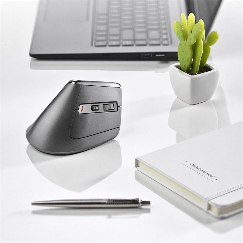 Ratón NGS Evo Karma LED Ergonomic Wireless