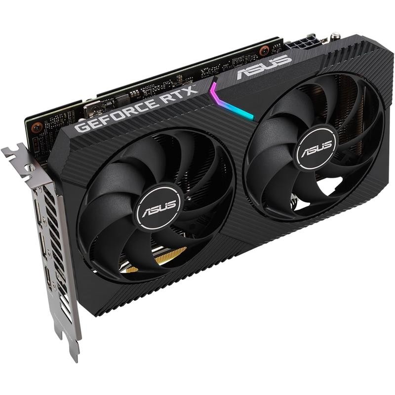 Tarjeta de Video ASUS Dual Nvidia RTX3060 12GB V2 Oc HDMI DP GDRR6 PCIe