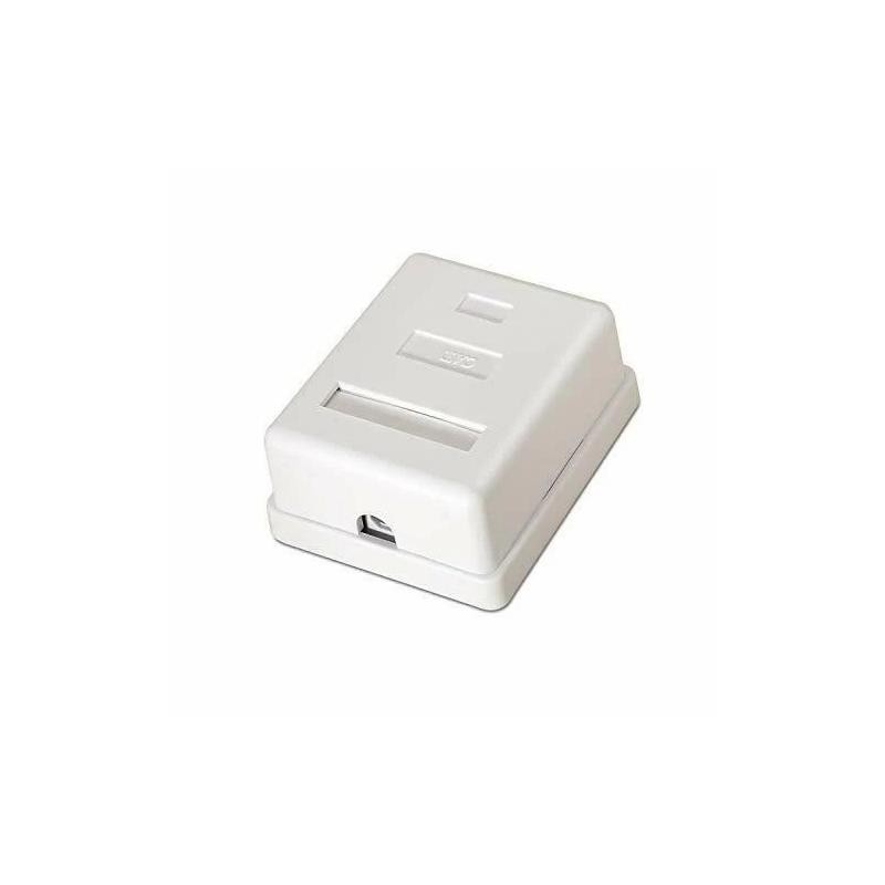 Roseta de Pared Aisens RJ45 CAT.6 Utp 1 Toma White