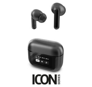 Auriculares inalámbricos Energy Sistem Display ANC, grafito