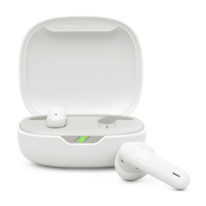 Auriculares inalámbricos JBL Wave Flex 2 blancos con estuche de carga