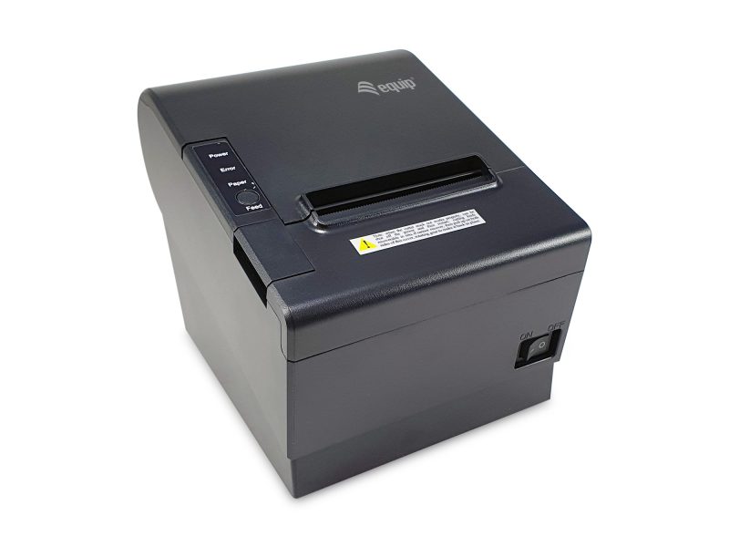Impresora de tickets térmica Equip 351002, 80 mm, USB y cortador