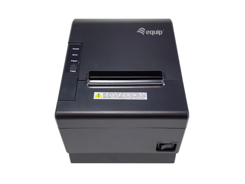 Impresora de tickets térmica Equip 351002, 80 mm, USB y cortador