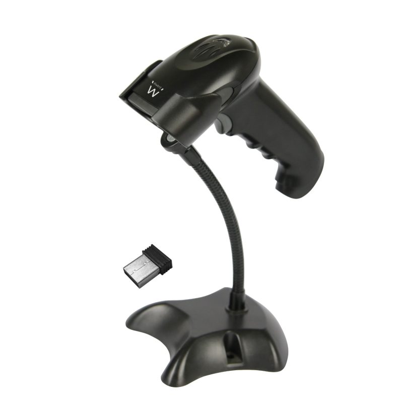Lector de códigos de barras 2D inalámbrico Ewent EW3431 con USB