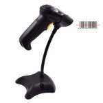 Lector de códigos de barras láser inalámbrico Ewent EW3430, USB