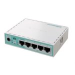 Router MikroTik hEX E50UG con 5 puertos Gigabit y RouterOS 7