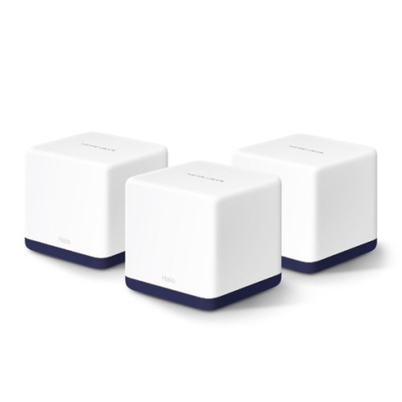 Sistema Wi-Fi Mesh Mercusys Halo H50G AC1900, pack de 3