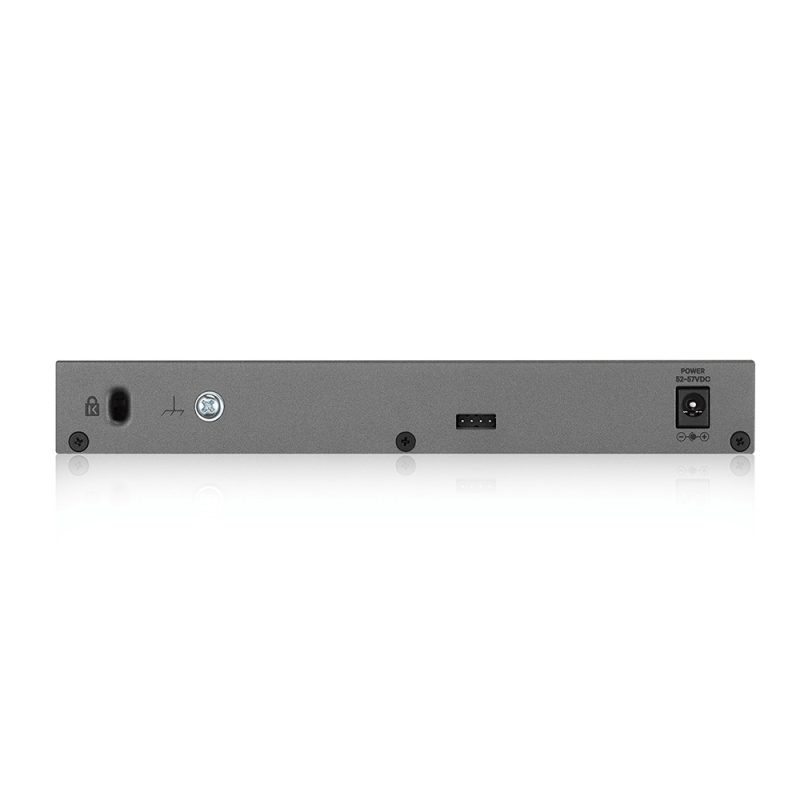 Switch gestionable Zyxel GS1350-6HP, 5 puertos Gigabit PoE y SFP