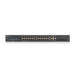 Switch gestionable Zyxel GS1920-24V2, 24 puertos Gigabit y 4 SFP