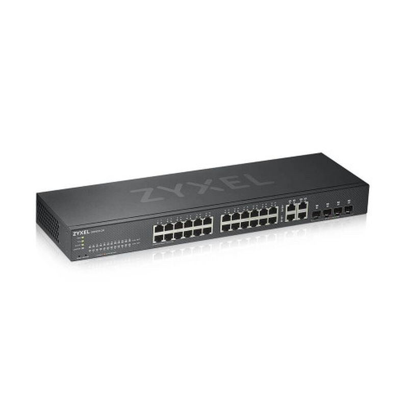 Switch gestionable Zyxel GS1920-24V2, 24 puertos Gigabit y 4 SFP
