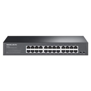 Switch Mercusys MS124GS, 24 puertos Gigabit no gestionable
