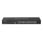 Switch PoE+ Mercusys MS128GP, 24 puertos Gigabit y 2 SFP