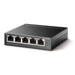 Switch PoE TP-Link TL-SF1005LP, 5 puertos 10/100 con 4 PoE