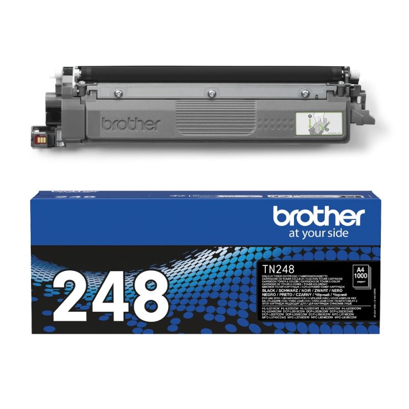 Tóner original Brother TN-248BK negro, 1.000 páginas