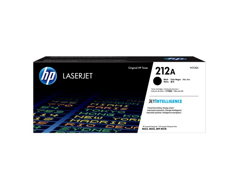 Tóner original HP 212A negro W2120A, 5.500 páginas