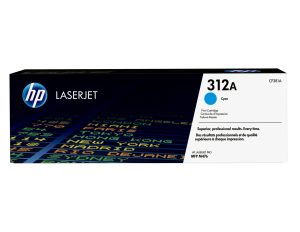 Tóner original HP 312A cian CF381A, 2.700 páginas